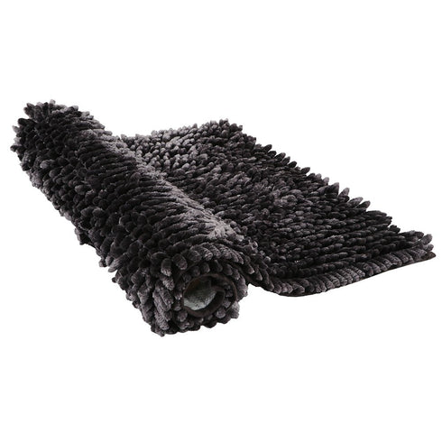 Glaze Grey Bathmat (Pack of 2)